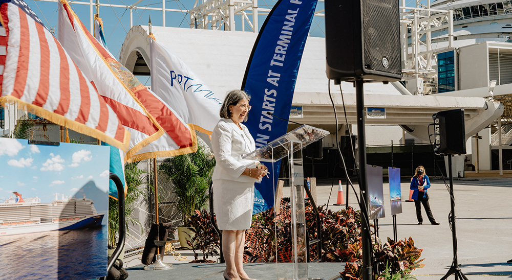 Terminal F groundbreaking