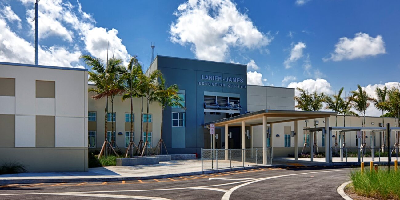 Street-view of the Lanier-James Education Center