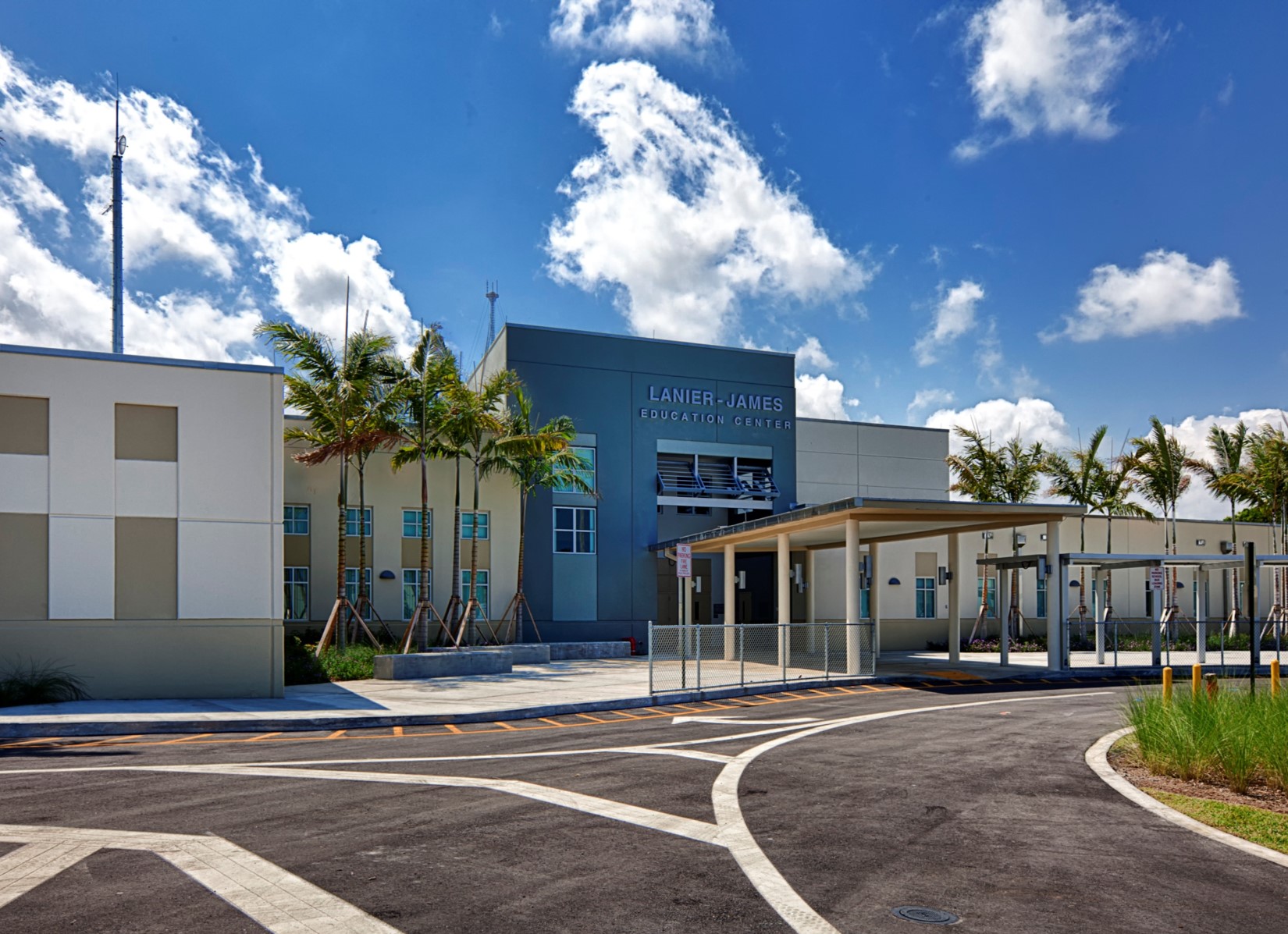 Street-view of the Lanier-James Education Center